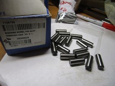 3/8" x 1" Bright Finish Alloy Steel Standard Dowel Pin QTY 17