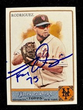 Signed 2011 Topps Allen & Ginter's Francisco Rodriguez #211 Auto
