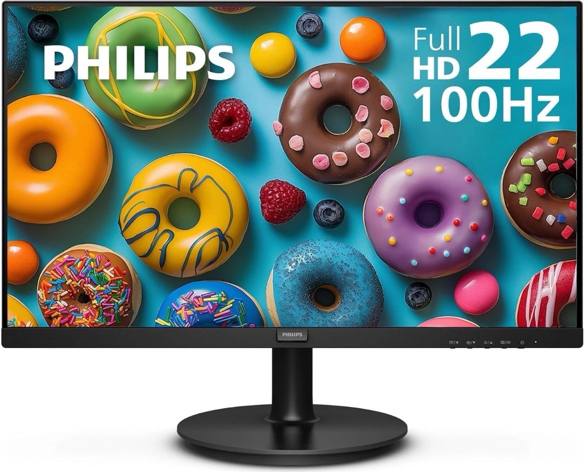 Philips 22-inch V-Line LCD Monitor 100hz 1920-1080 (Full HD) 221V8LB