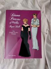 Diana, Princess of Wales, Paper Doll: The Charity Auction Dresses Uncut/Unused