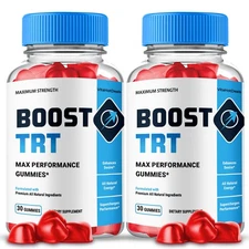 Boost TRT Gummies, Max Strength All Natural Supplement BoostTRT (2 Pack)