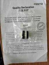 1PC NEW FESTO T-30-GE 9292 PUSHBUTTON SWITCH YELLOW BRAND #TO