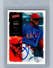 2000 UPPER DECK VICTORY RUBEN MATEO AUTO AUTOGRAPHED SIGNED