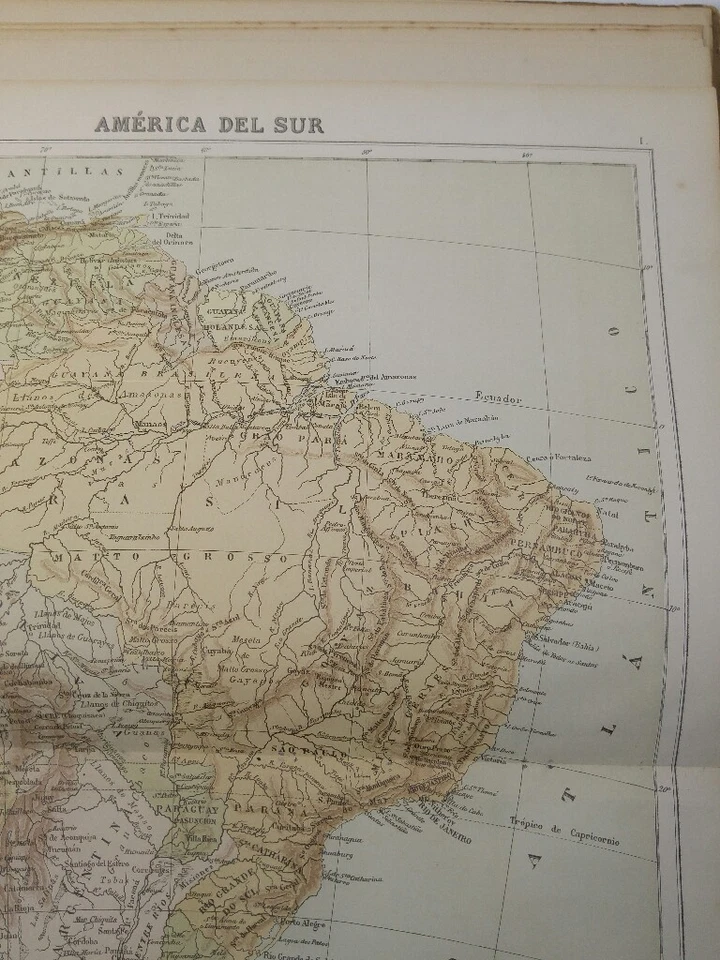 Atlas Geografico de America Estevanez, N.: - Bild 3 von 4