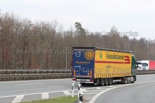 LKW Foto Volvo Planensattelzug Deutschland grün HUNGAROCAMION Waberer's B #m2pe