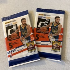 2 Pack Lot - NBA Panini 2020-21 Donruss Basketball Cards Ball & Edwards RC Year