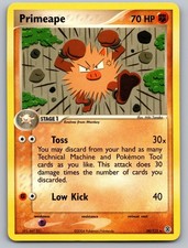 Pokemon TCG Primeape Rare EX FireRed & LeafGreen 28/112 NM Miki Tanaka on eBay