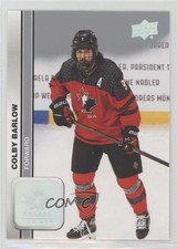 2023 Upper Deck Team Canada Juniors Men's U-18 Colby Barlow #22 09wc
