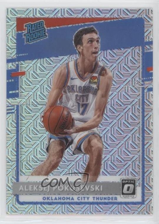 2020 Panini Donruss Optic Rated Rookie Choice Prizm Aleksej Pokusevski #167 0kr0