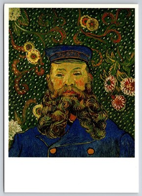 Portrait of the Bearded Postman Joseph Roulin 1889 Van Gogh