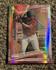 2022 Panini Elite Extra Edition - Deyvison De Los Santos #109 Pink (RC) Arizona