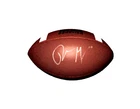 Drake Maye Signed Football With Patriots
