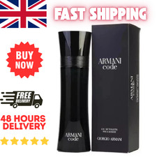 Giorgio Armani Code EDT 125ml 4.2oz Men Eau de Toilette New Sealed