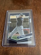 2023 Panini Chronicles - Clearly Donruss Joe Mauer #29 Blue /50