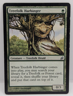 Treefolk Harbinger Lorwyn Regular LP MTG