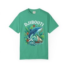 Djibouti Whale Shark - Unisex Garment-Dyed T-shirt