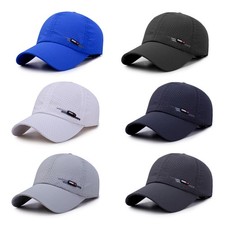 Sommer Schnelltrocken f&uuml;r M&auml;nner Sport Laufen Schwei&szlig; Baseball Cap M&auml;nnliche