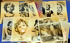 LOT - Shirley Temple Collection 13 Photos, 12 B/W, 1 Color 8x10 Publicity shots
