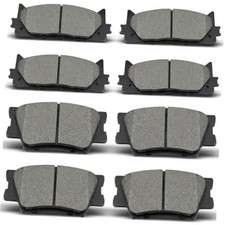 D1212 D1222 Front Rear Ceramic Brake Pads Set Fit For 2013-2018 Lexus