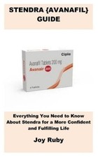 Joy Ruby Stendra Avanafil Guide Paperback Joy Ruby Stendra Avanafil Guide Paperback