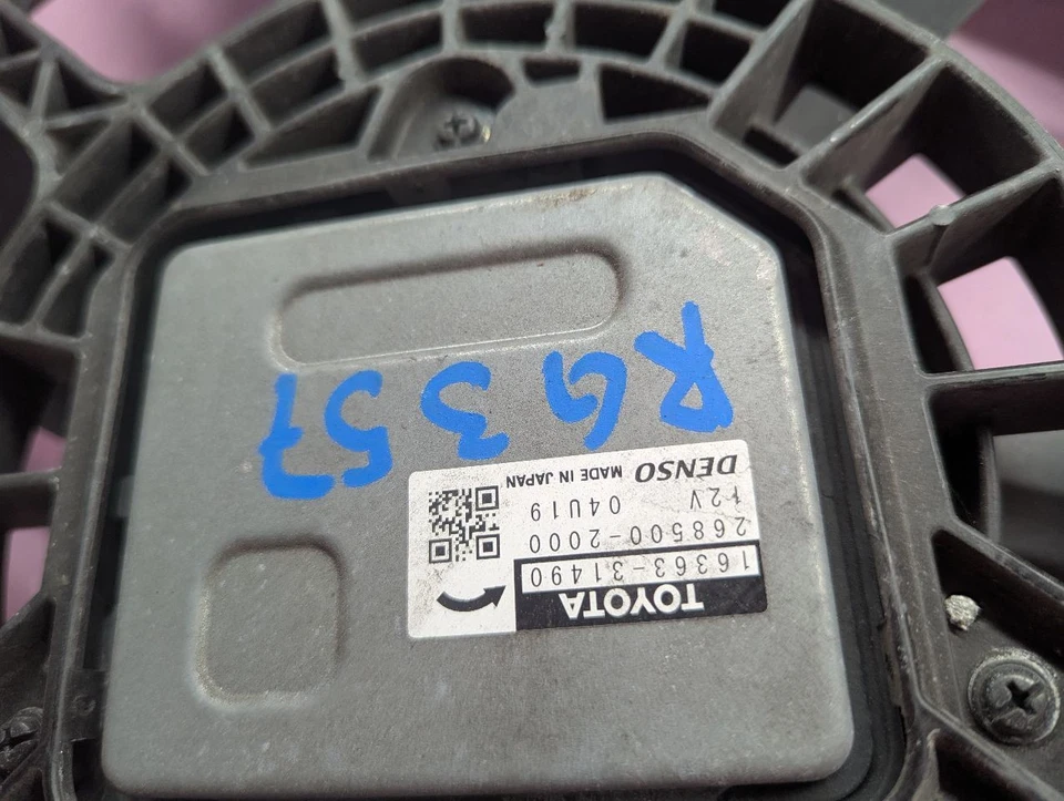 Radiator Fan Motor Fan Assembly A25AFKS Engine Fits 18-23 CAMRY , 16360F0010  - Image 2 of 3