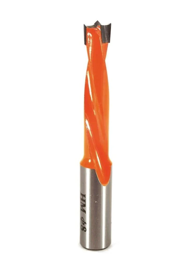 Whiteside DB8-70LH Left Hand Brad Point Dowel Drill 8mmCD, 70mmOAL