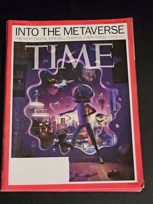 Time Magazine August 8 2022 Into The Metaverse The Next Digital Era 