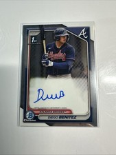 2024 Bowman Baseball Diego Benitez Auto #CPA-DB Braves 