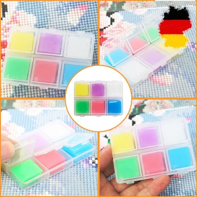 DIY Diamonds Painting Tool Art Craft 30pcs Diamond Painting Glue Clay 6 Colors