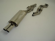 Friedrich Motorsport Ø 2x70mm Sportauspuffanlage für BMW E30 M3 Lim. 2.3l 16V 14
