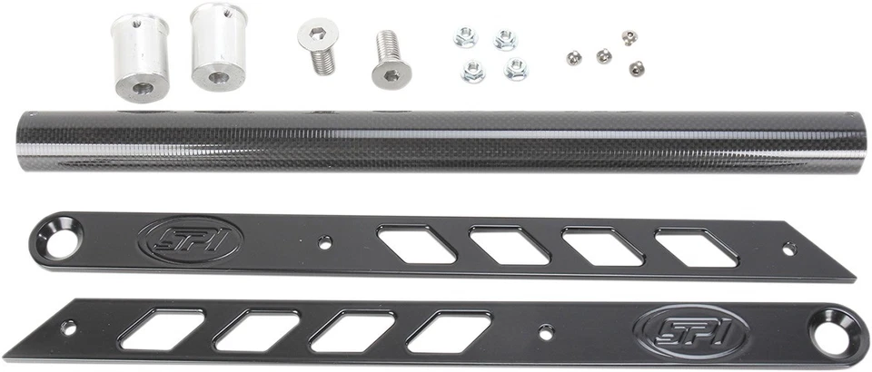 Parachoques trasero de fibra de carbono Tru Straightline Performance 183-121 para 08-19 Ski Doo Foto 2 de 2