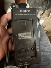 OEM Sony Handycam Camcorder Video Camera Battery Charger AC-V30
