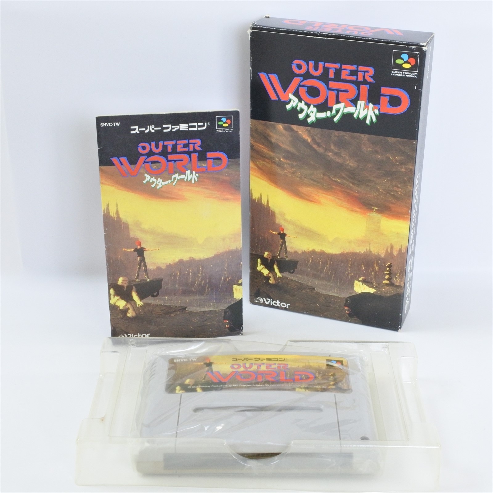 OUTER WORLD Super Famicom Nintendo 2551 sf