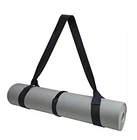 Cidkoth Adjustable Yoga Mat Strap Carrier, Thick Wide One Size, Black