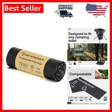 Ultimate Outdoor Toilet Solution - Camping Potty Liners, 8 Gallon Capacity