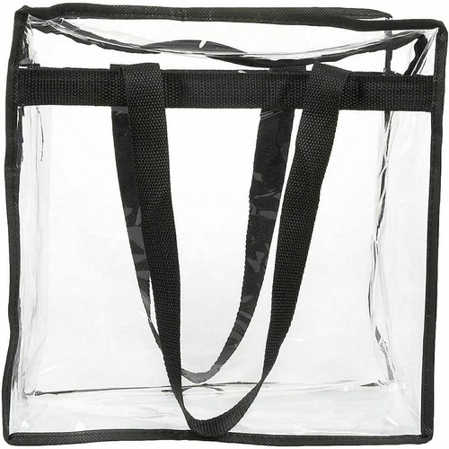 Neue durchsichtige, vom Stadion zugelassene Tragetasche, transparente 2023 - Bild 9 von 11