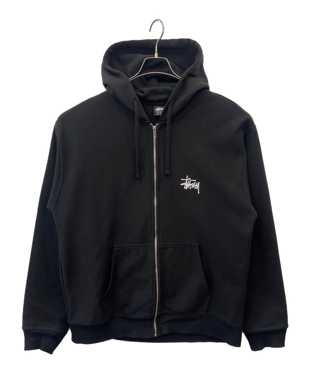 トップス Stussy chunky knit zip hoodie SIZE M Stussy Chunky Knit Zip Hoodie Blue Men's - FW24 - US