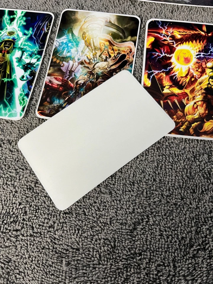 NOS Sony SOE Eye of Judgment Newsletter Price Guide Vinyl Sticker Set Dioskuri - Image 2 of 3