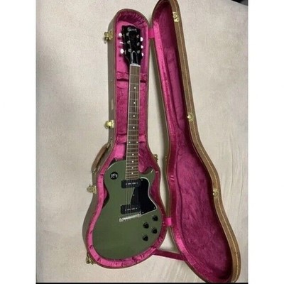 Electric Guitar Gibson Custom Shop 1960 Les Paul Special Olive