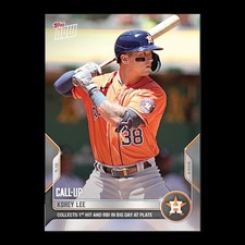 Korey Lee - 2022 MLB Topps Now Card 509 - Print Run: 602 Houston Astros