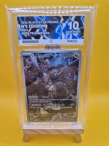 N’s Zekrom 031 - Ace 10 - Black Star Promo - Ascended Heroes - Pokemon TCG