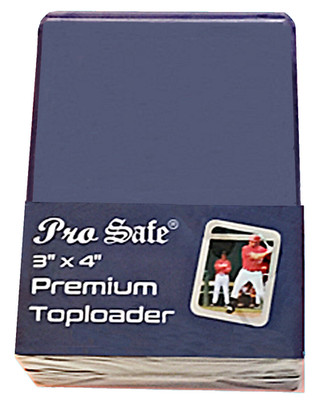 25 Pro Safe Premium Toploaders New Standard Size Sports Trading Card Storage