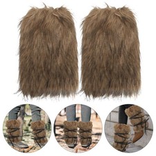 Costume Medieval Femme Déguisement Viking Enfant Bandeau Fausse Fourrure