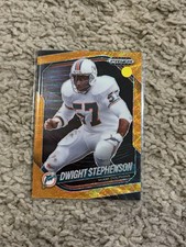 2025 Panini Prizm Black Dwight Stephenson Orange Prizm /60