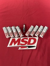 Msd 37254 Iridium Spark Plug-14mm-gasket Seat-.750 Reach In-heat5 8 Plugs