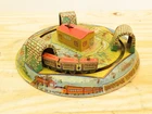 Marx HoneyMoon Express Train Tin Toy Working some. For Repair vintage
