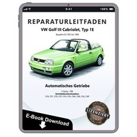 VW Golf 3 Cabrio 1E (93-98) 4 Gang Automatikgetriebe 096 Reparaturanleitung PDF