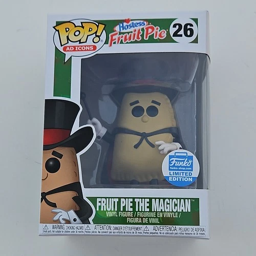 Funko Pop! Vinyl Fruit Pie The Magician Ad Icons Funko Shop Box #26