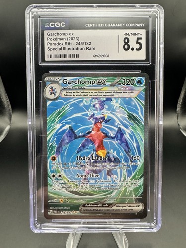 Garchomp ex graded CGC 8.5 for sale on eBay