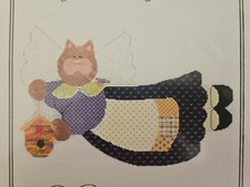 Igła Serce JUNIE LYNN Kot 18 Linia siatkowa - Rysowane płótno i prowadnica do hawów 18x12